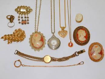 VINTAGE COSTUME JEWELRY