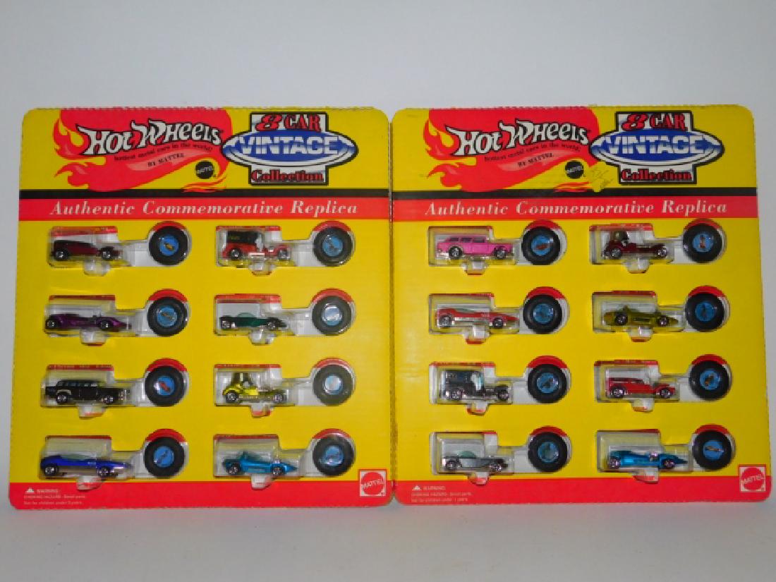 TWO HOT WHEELS VINTAGE COLLECTIONS: GOOD CONDITION. TWO VINTAGE COLLECTIONS
