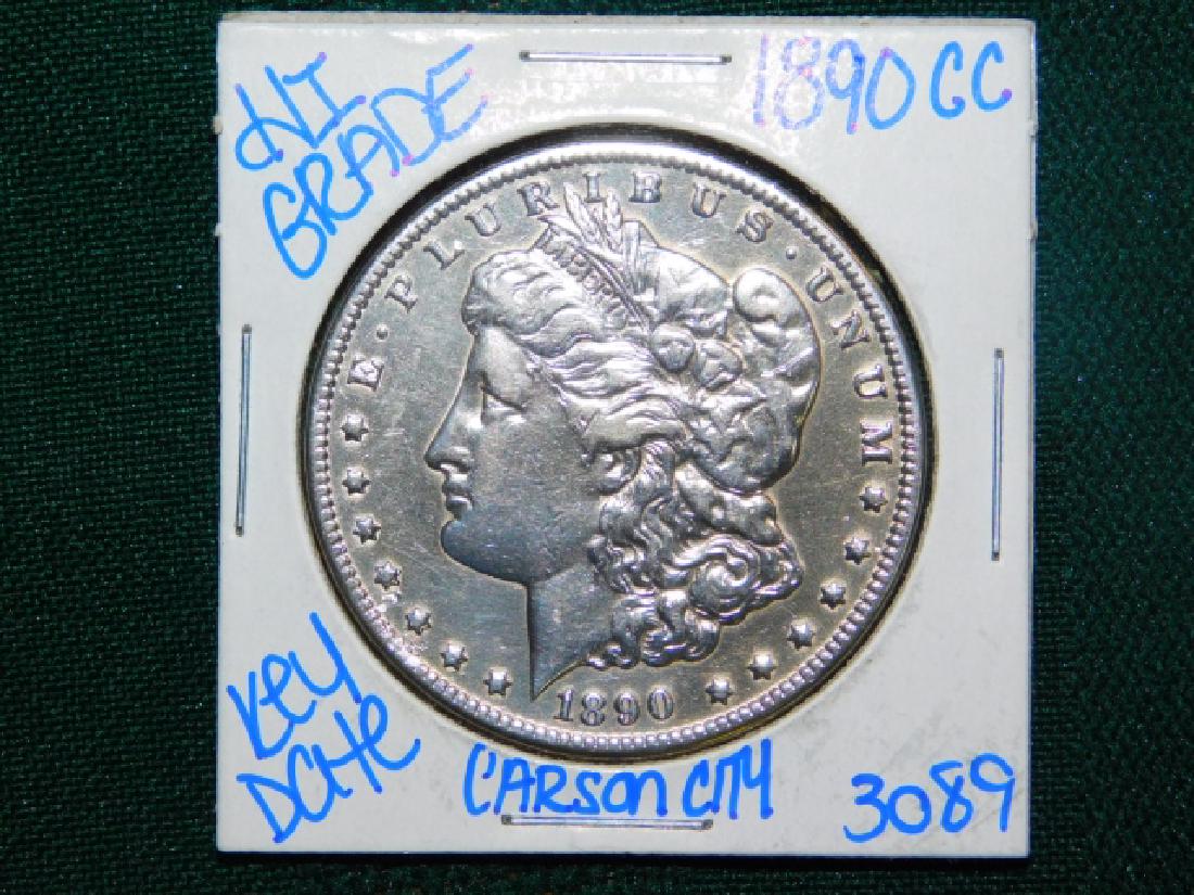 1890 CARSON CITY MORGAN SILVER DOLLAR (1 of 1)