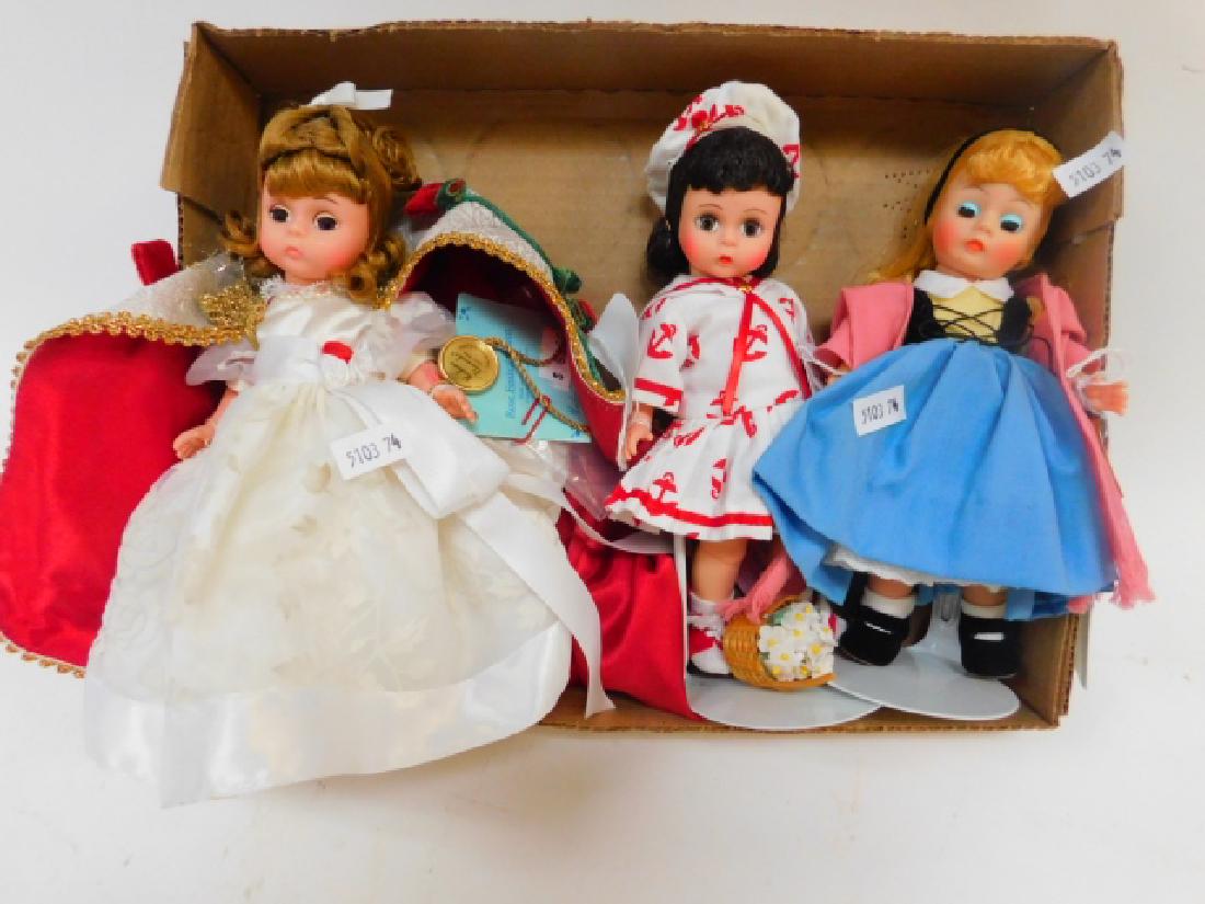 THREE MADAME ALEXANDER DOLLS (1 of 1)