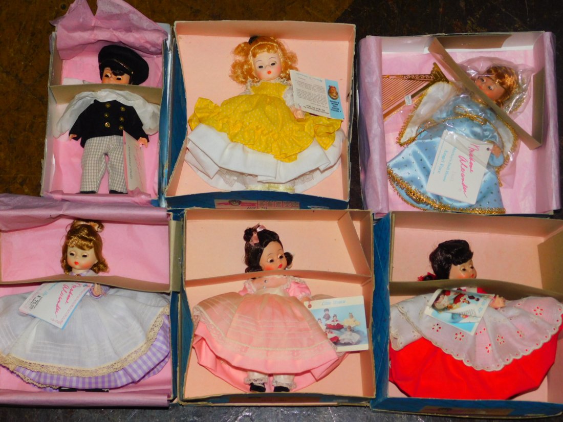 SIX MADAME ALEXANDER DOLLS (1 of 4)