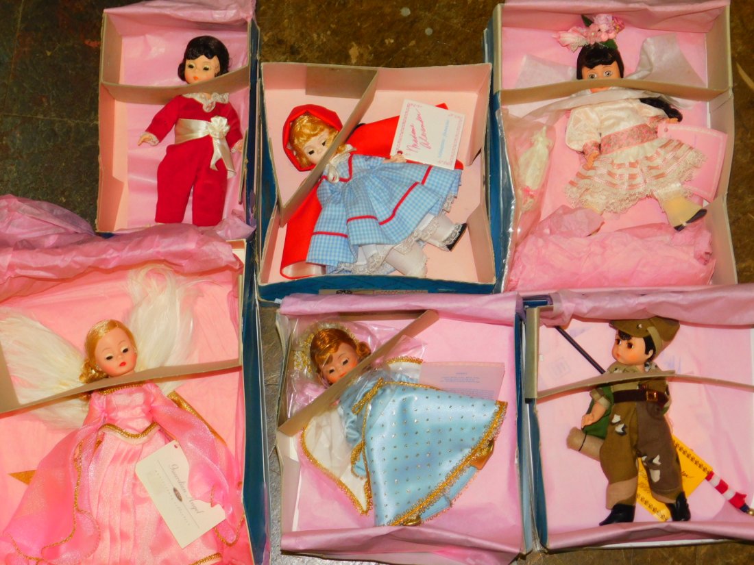 SIX MADAME ALEXANDER DOLLS (1 of 6)