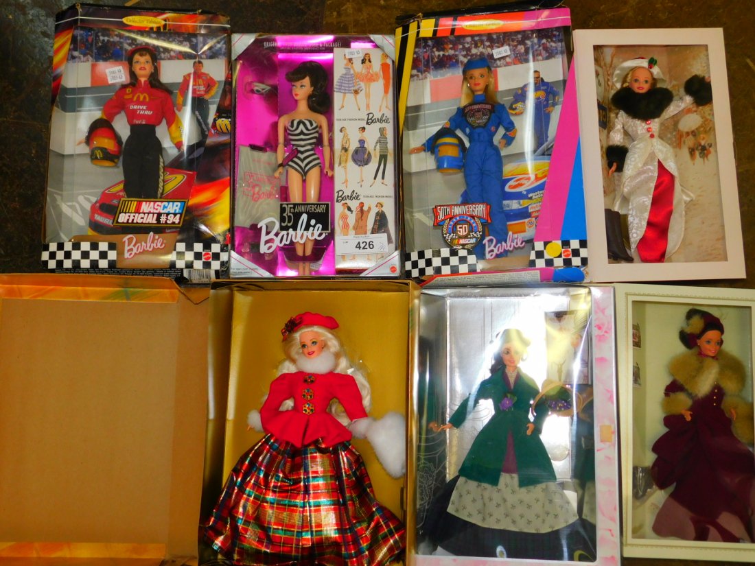 SEVEN BARBIE DOLLS (1 of 6)