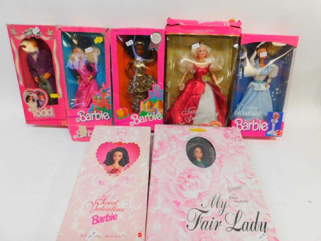 SEVEN BARBIE DOLLS (1 of 3)