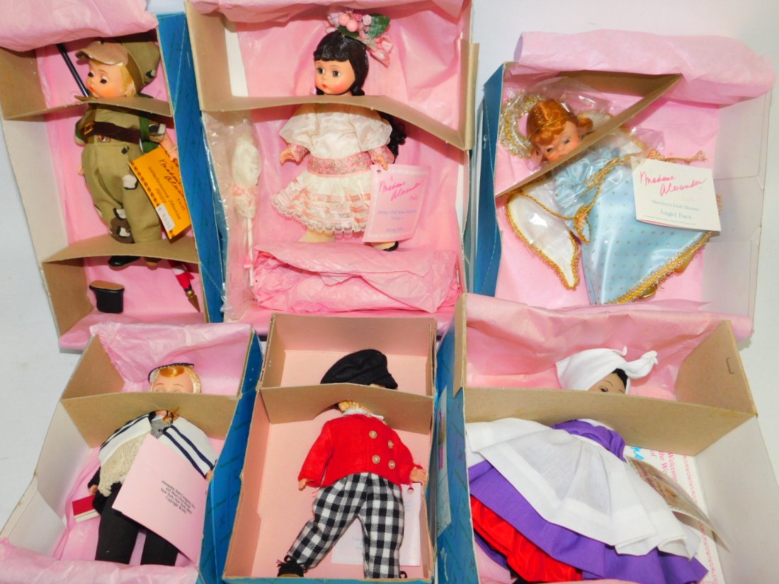 SIX MADAME ALEXANDER DOLLS (1 of 4)
