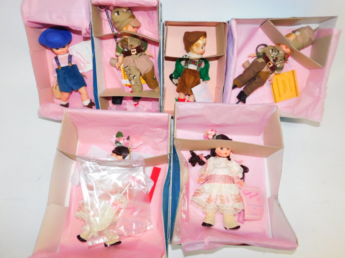 SIX MADAME ALEXANDER DOLLS (1 of 4)