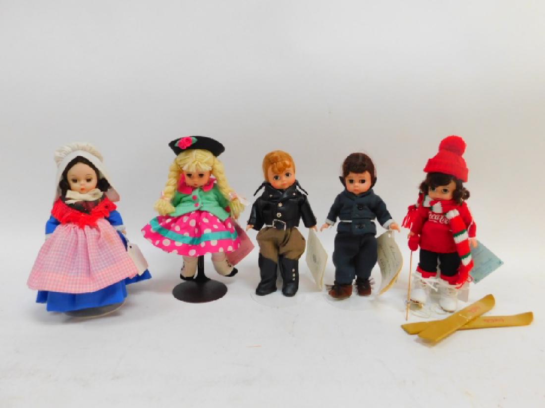 FIVE MADAME ALEXANDER DOLLS (1 of 2)