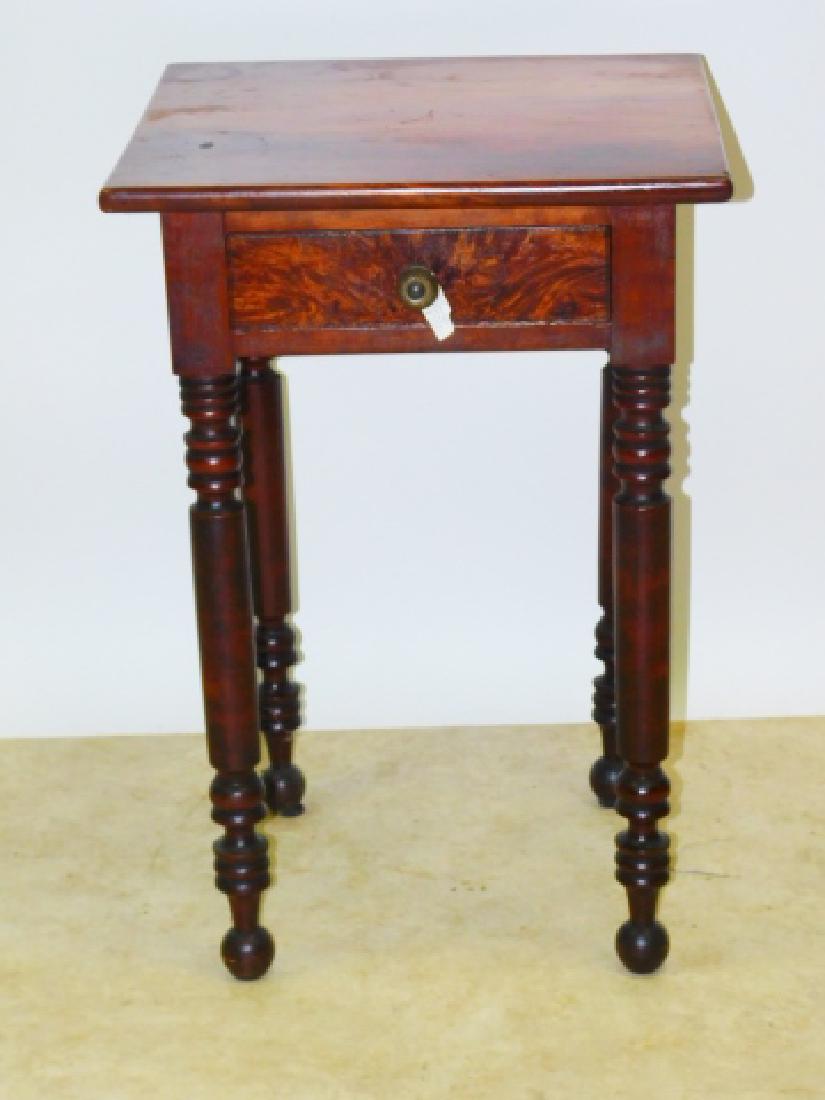 MAHOGANY END TABLE