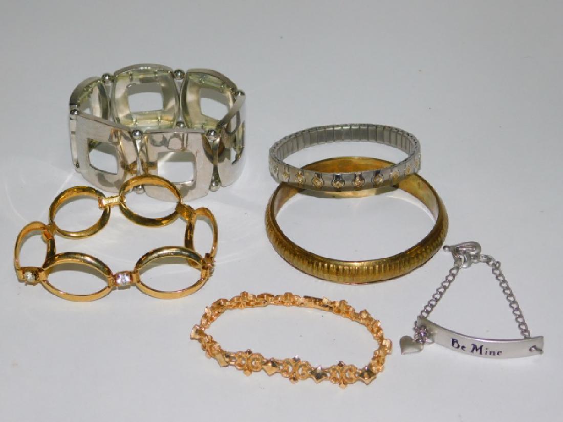SIX COSTUME BRACELETS (1 of 2)