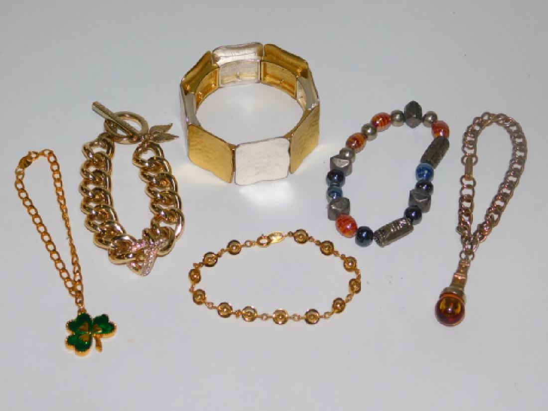 SIX COSTUME BRACELETS (1 of 2)