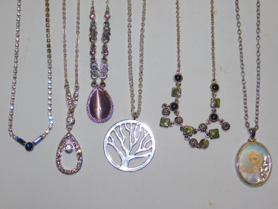 SIX COSTUME NECKLACES (1 of 2)
