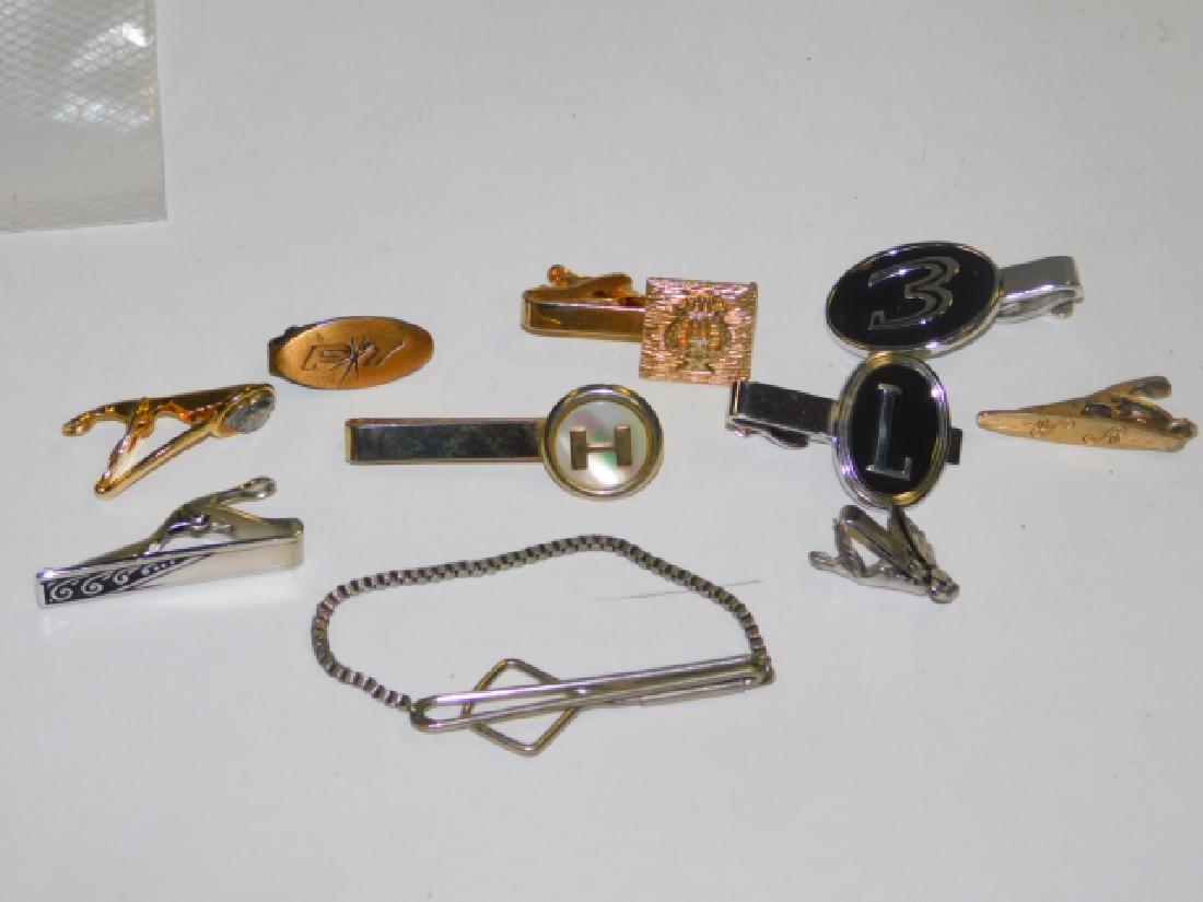 TEN COSTUME TIE CLIPS (1 of 3)