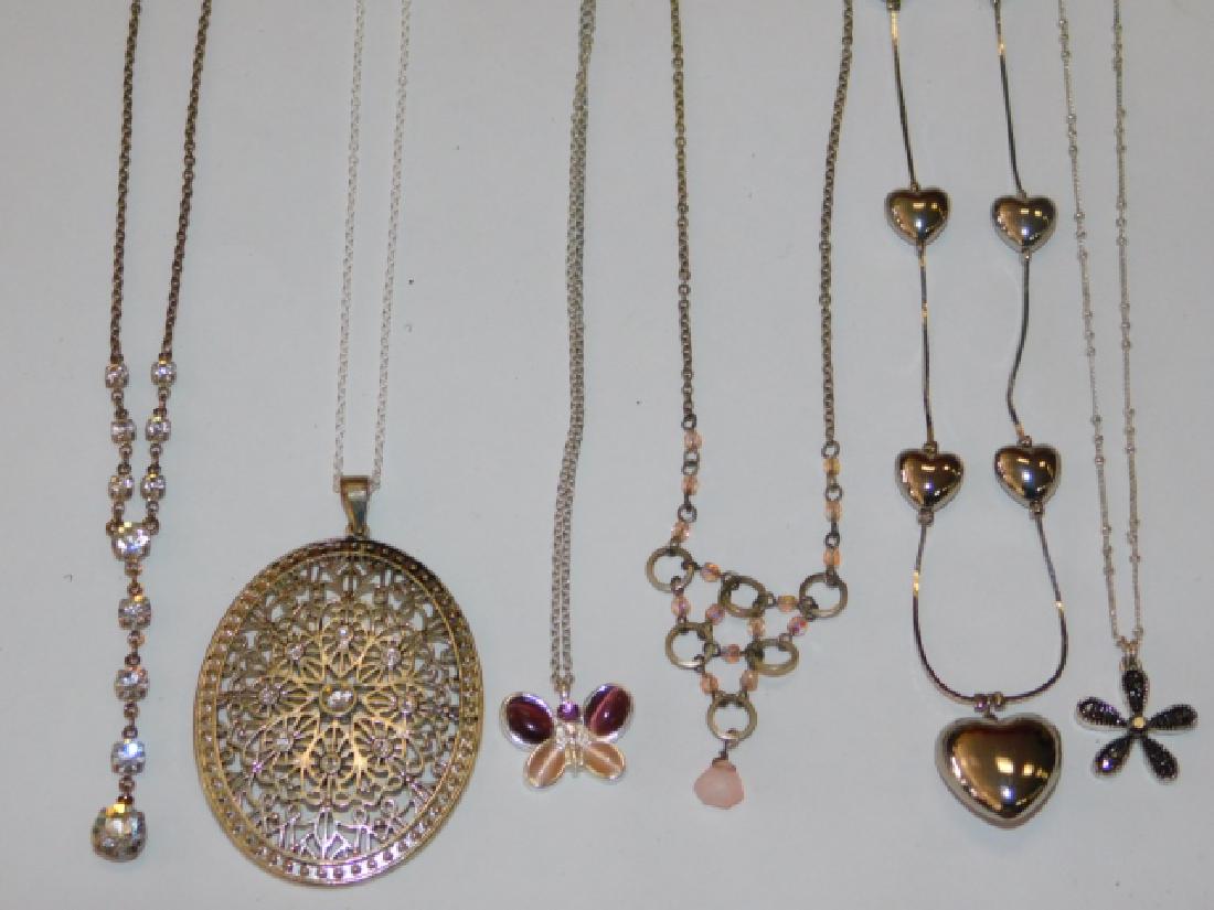 SIX COSTUME NECKLACES (1 of 2)