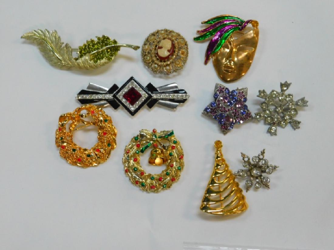 TEN COSTUME PINS (1 of 1)