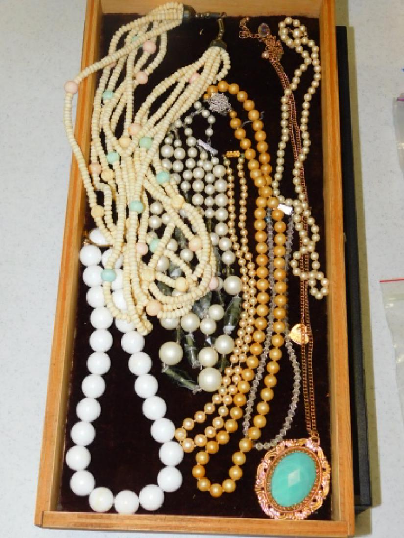 COLLECTION OF COSTUME NECKLACES: WONDERFUL VARIETY OF NECKLACES, SOMETHING FOR EVERY OCCASION