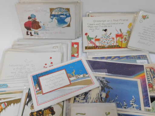 COLLECTION OF VINTAGE POSTCARDS