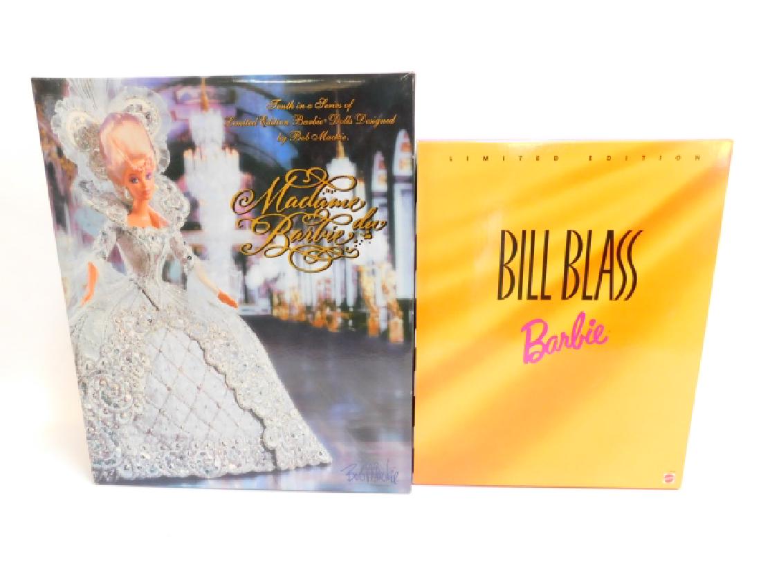 2 LIMITED EDITION BARBIES: BILL BLASS, MADAME DU BARBIE