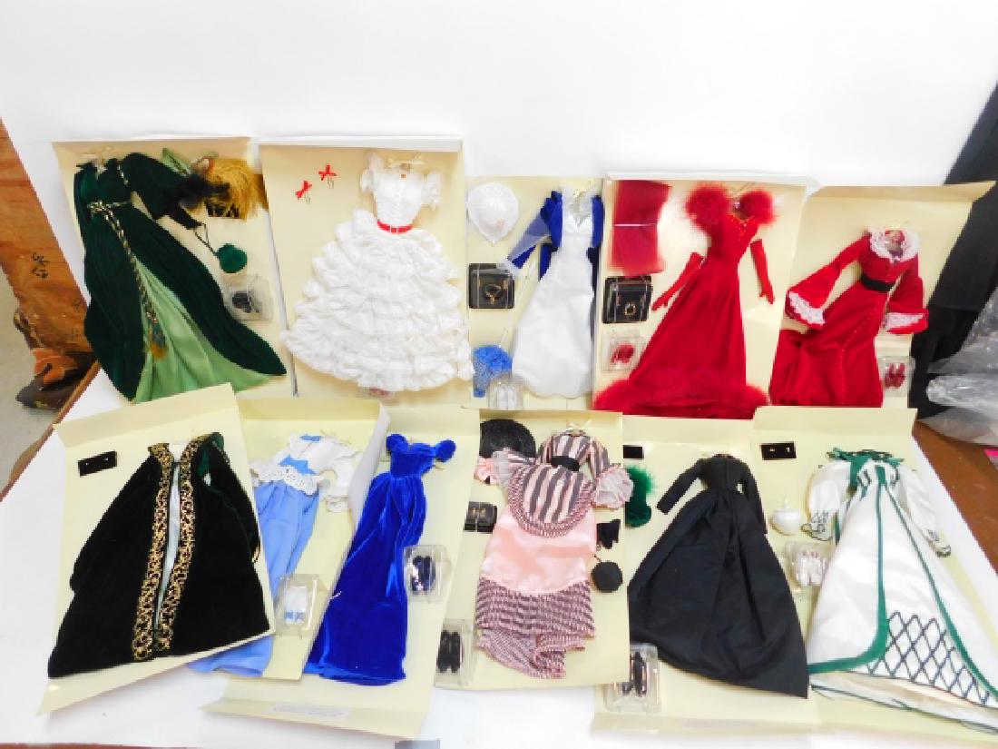 FRANKLIN MINT DOLL OUTFITS: GONE WITH THE WIND, ASSORTED