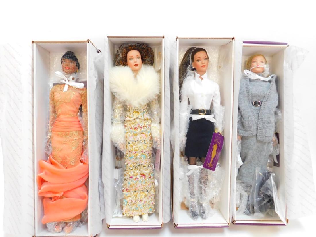 FOUR TYLER WENTWORTH DOLLS: NEW IN BOXES. MADE BY TONNER