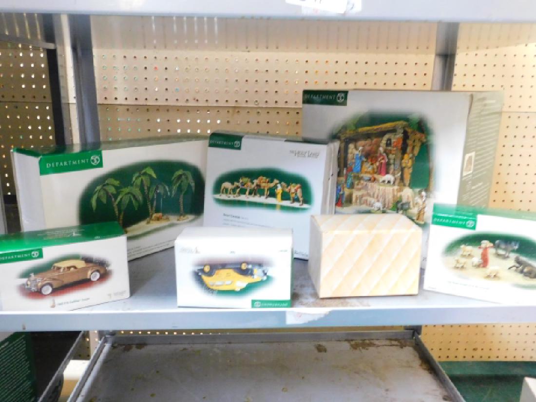 DEPT 56, LITTLE TOWN OF BETHLEHEM: WITH BOXES