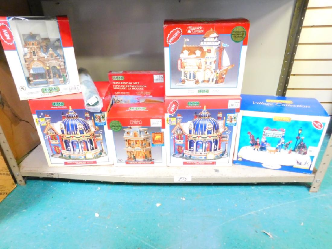 LEMAX VILLAGE COLLECTION HOUSES: WITH BOXES