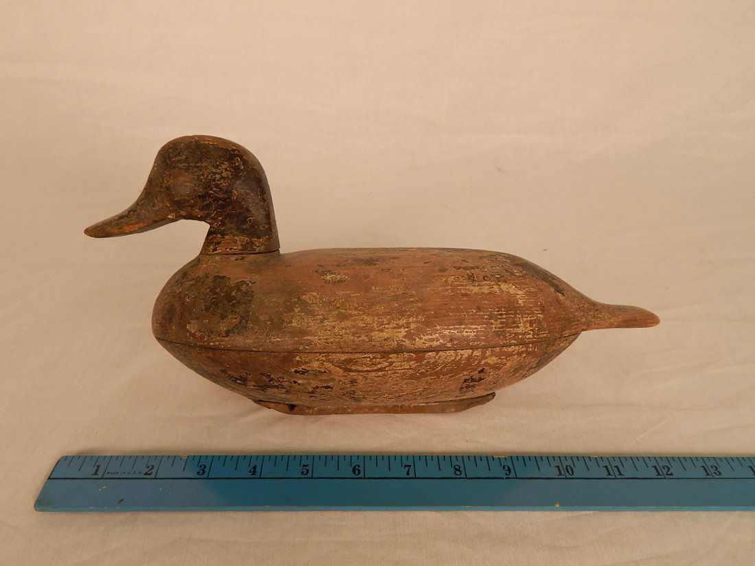 Illinois River Bluebill Duck Decoy