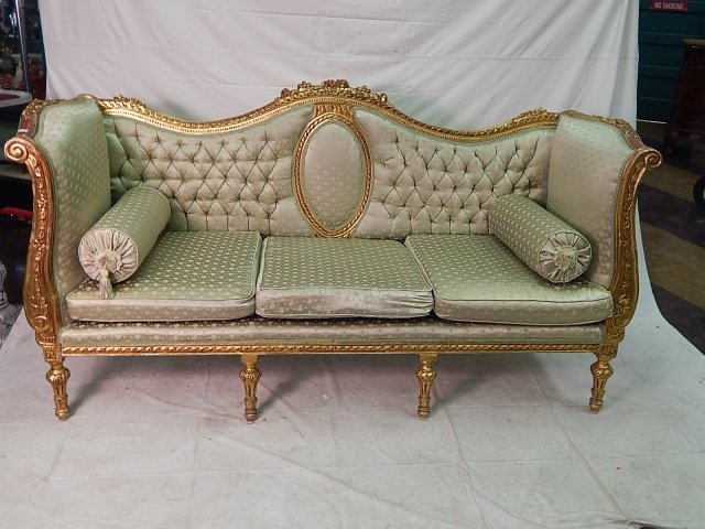 FRENCH CARVED COUCH