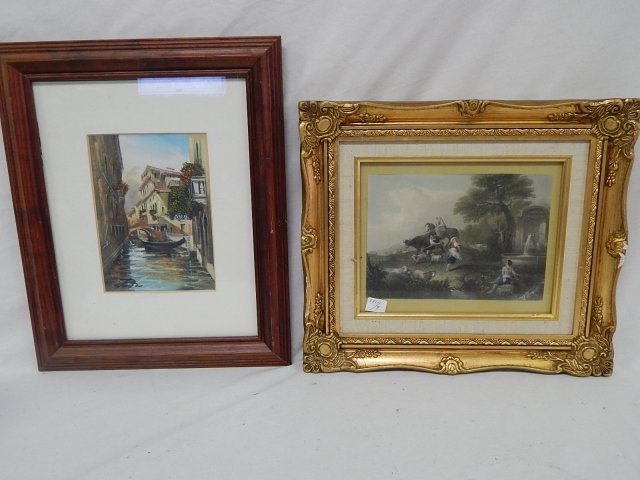 PRINTS ONE IS AN AUGUSTO CORELLI: 16" X 13 EACH.