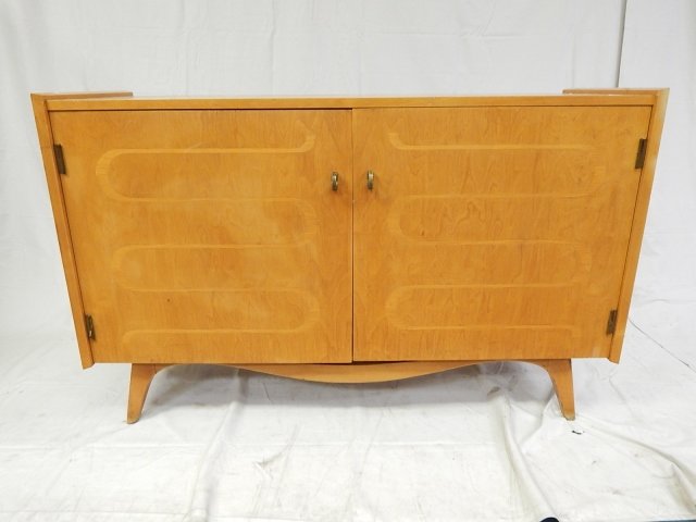MID CENTURY SERVER: 54" WIDE, 20" DEEP, 34" HIGH