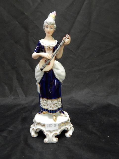 ROYAL DUX FIGURINE OF GIRL: 9" TALL. #190.