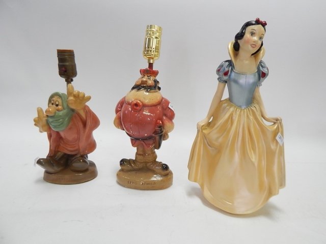 DISNEY CHARACTER FIGURES LAMPS (1 of 4)