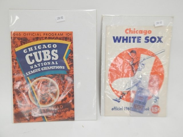 SOX AND CUBS MEMORABILIA (1 of 6)
