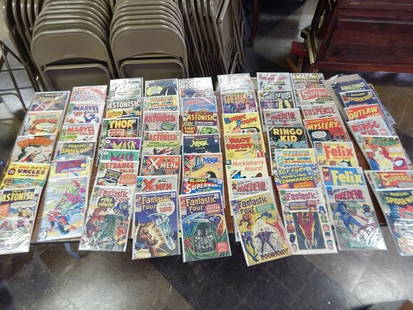 LARGE LOT OF COMIC BOOKS: APPROXIMATELY 50-100.