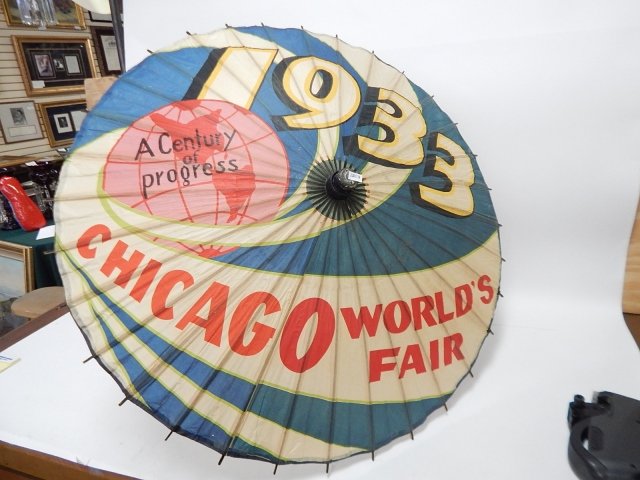 1933 WORLDS FAIR UMBRELLA (1 of 2)