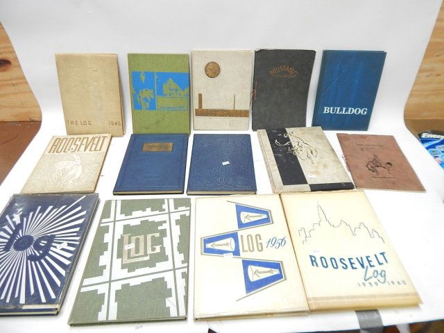 LOT OF 13 YEAR BOOKS (1 of 8)