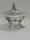 SANBORN STERLING FOOTED  COMPOTE