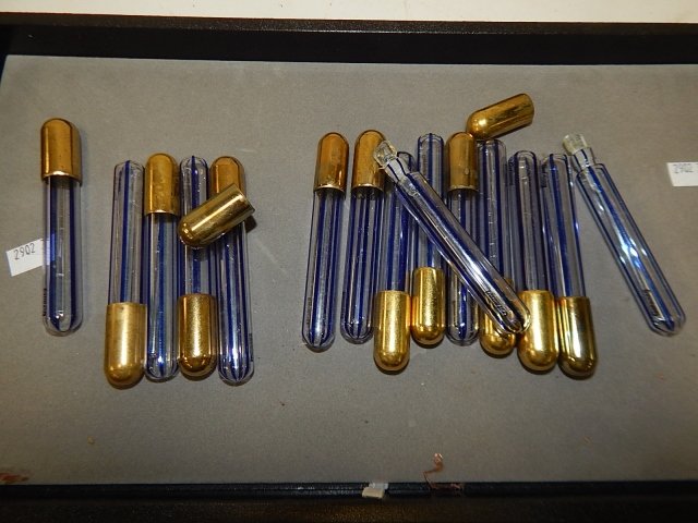 16 GLASS PERFUME BOTTLES (1 of 3)