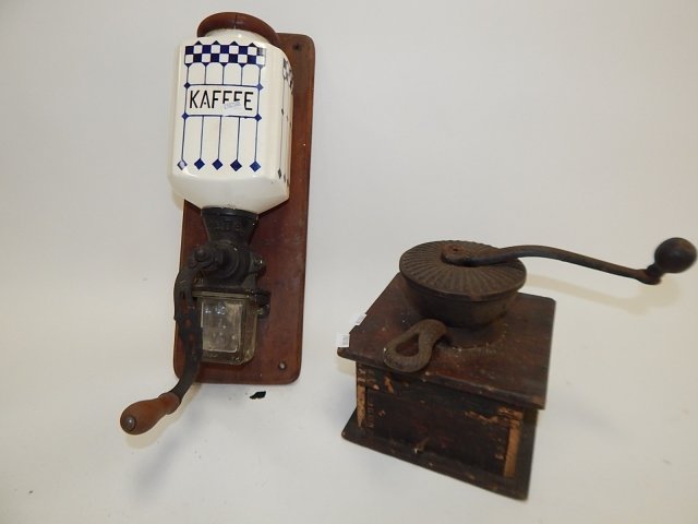 2 COFFEE GRINDERS, AS IS (1 of 2)