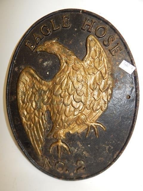 EAGLE HOSE #2 FIRE ENGINE PLAQUE (1 of 1)