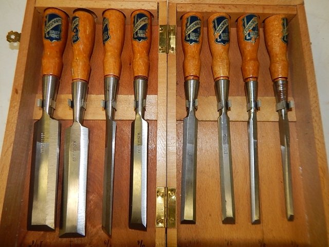 COMPLETE SET OF STEELCRAFT CHISELS (1 of 1)