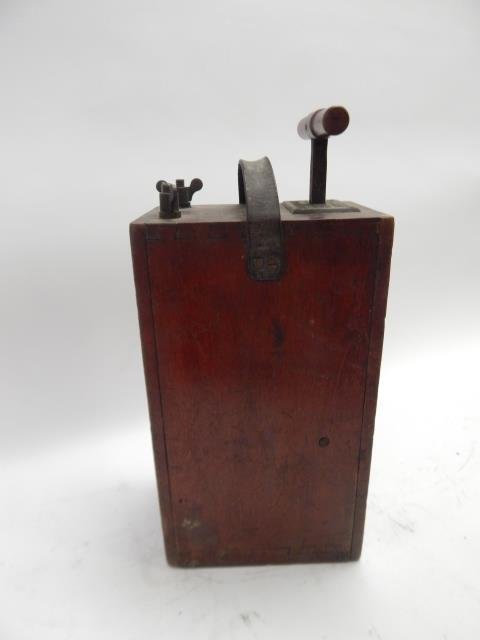 DYNAMITE BLASTING MACHINE: LION NO. 3 MADE BY THEAETNA POWDER CO CHICAGO IL