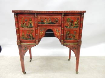 CHINESE HAND PAINTED COMMODE