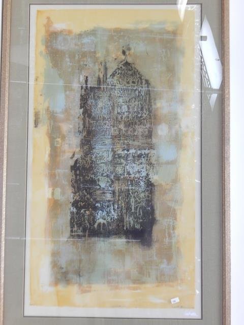 DOROTHY BOWMAN CONTEMPORARY ART: 35" BY 19".