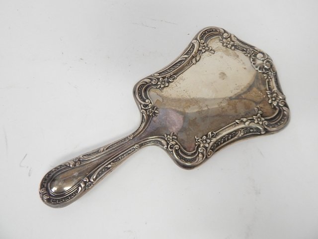 STERLING SILVER GORHAM MIRROR (1 of 2)