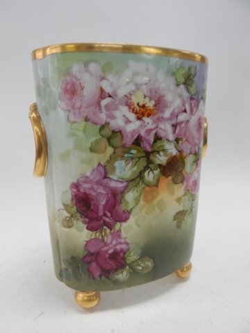 LIMOGES HAND PAINTED PLANTER (1 of 8)