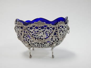 800 SILVER FILIGREE BASKET