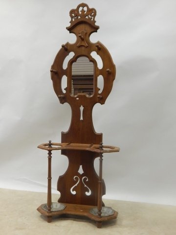 VICTORIAN HALL TREE UMBRELLA STAND (1 of 3)
