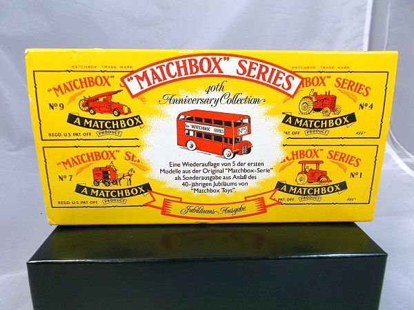 matchbox 40th anniversary corvette collector set
