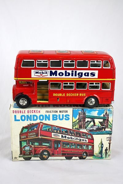 Asakusa - London Bus im OK: Double Decker Bus with original box