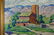 BIRGER SANDZEN ATTR PAINTING ON BOARD - 4